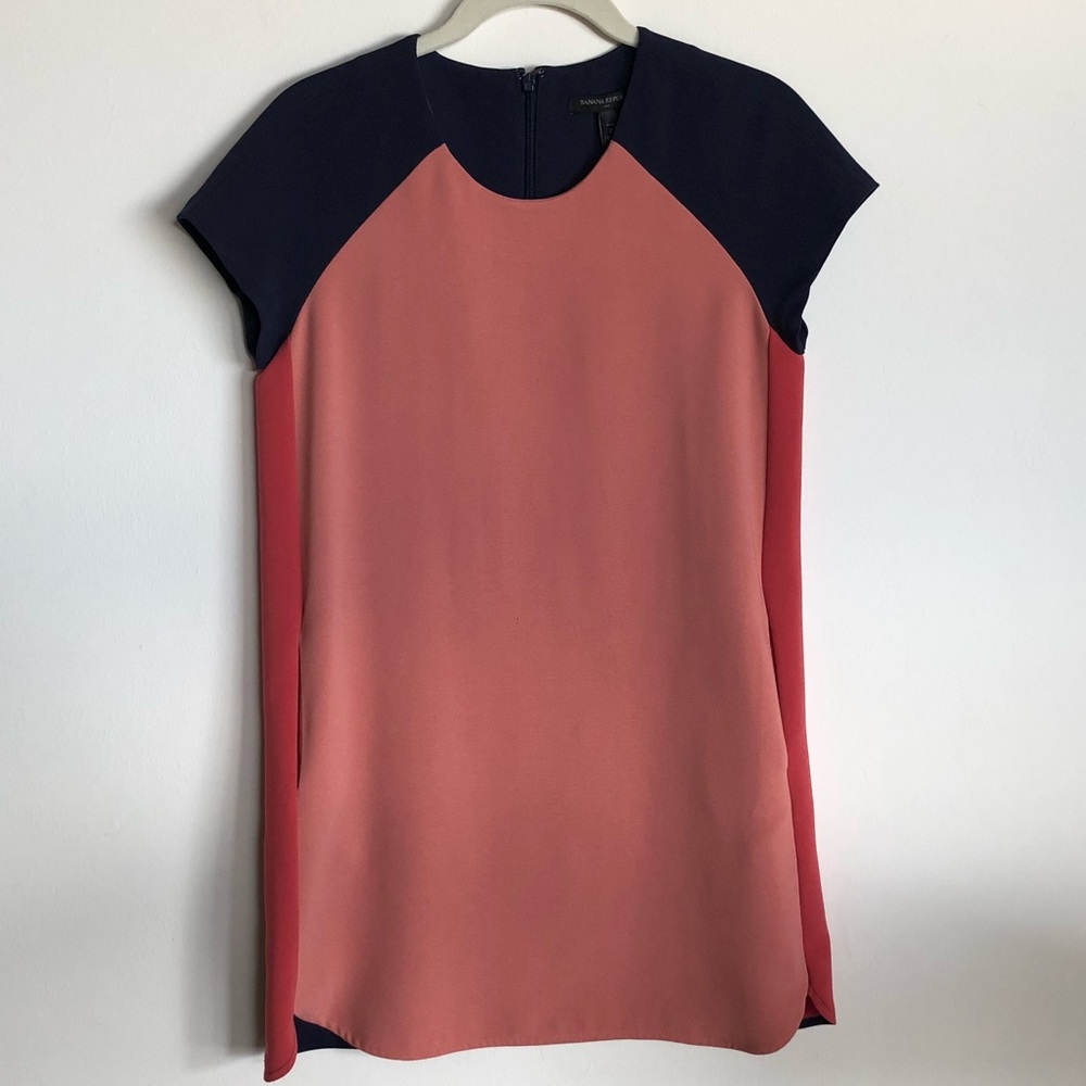 Banana Republic Pink & Blue Dress